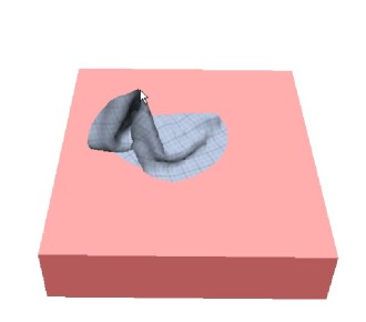 Interactive Animation of Cloth including Self Collision Detection