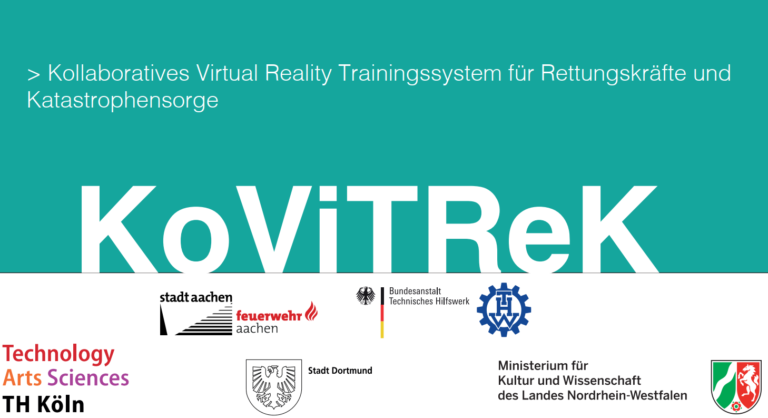 KoViTrek – Kollaboratives Virtual Reality Trainingssystem für Rettungskräfte und Katastrophenvorsorge