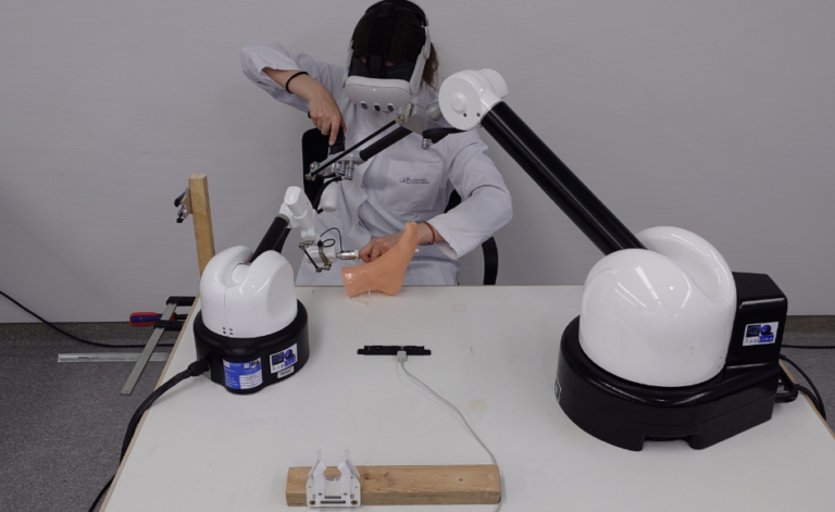 VIRTOSHA – A VR Training Simulation for Osteosynthesis Procedures with Force Feedback and Tissue Simulation