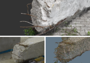 Comparing 3D Gaussian Splatting and Laser Scanning for Assessing the Condition of Structural Concrete Elements for Circular Reuse