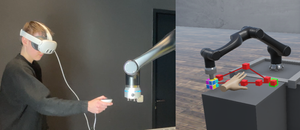 An Optimization-Based Inverse Kinematics Solver for Safe Human-Robot Collaboration in XR Environments